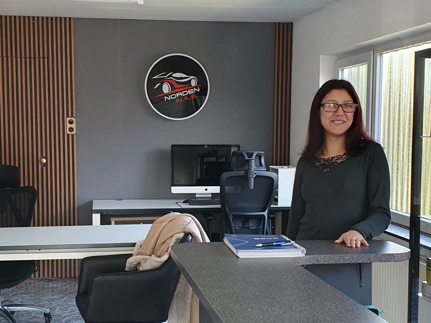 Das Büro des Sachverständigenbüros Pötzsch in Flensburg